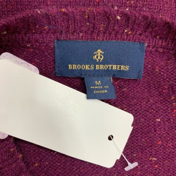 Brooks Brothers Merino Wool Crew Neck Sweater - Picture 4 of 5